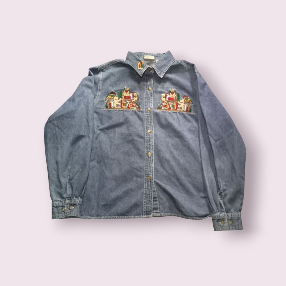Cabin creek Denim button up shirt